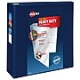 Avery Heavy Duty 4" 3-Ring View Binders, D-Ring, Navy Blue (79804)~#|#~742D218F-3FFB-4388-930F63FF0BDDDE8D_sc7