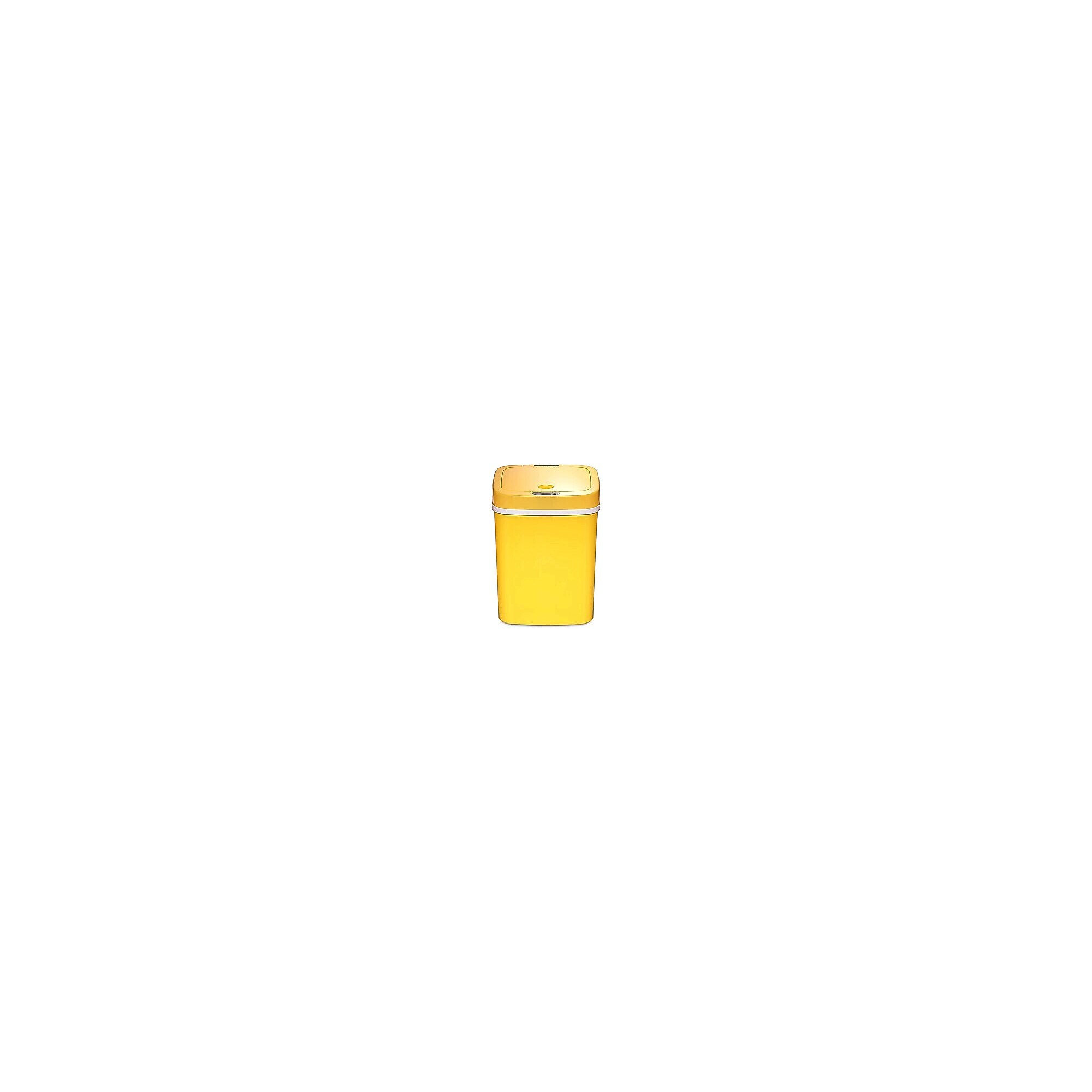 Nine Stars Plastic Sensor Trash Can, 3.2-Gallon, Yellow (DZT-12-5YL) Simolary simolary.com 6