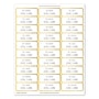 Geographics Holiday Address Labels, Gold, 90/Pack (50074)~#|#~743092DF-F08A-411C-8457D08220A11EAC_sc7