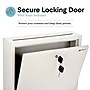 AdirOffice Steel Multipurpose Drop Box Interoffice Mailbox, Large, White (631-03-WHI-PKG)~#|#~74333410-F24B-44C7-85A0AAFDCEC2C865_sc7