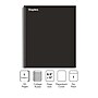 Staples® Premium 1-Subject Subject Notebooks, 8.5" x 11", College Ruled, 100 Sheets, Black (TR58355M-CC)~#|#~7435B700-0B7B-4856-A0BD12B138107CD9_sc7