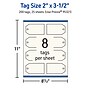 Avery 2" x 3-1/2"  Blank Price & Merchandise Tags, Ivory, 200/Carton (95321-MIT25)~#|#~74373A99-DD66-4C25-9C84E8704B619A55_sc7