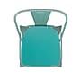 Flash Furniture Carly Indoor-Outdoor Counter Height Stool with Back, Mint with Mint Seat (ET353424MINTP1M)~#|#~743990A8-48D4-4089-904F2863BB047C53_sc7