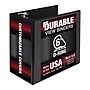 Samsill Titan Heavy Duty 6" View Binder, D-Ring, Made in USA, Black (SAM16420)~#|#~743A02D2-FEA4-417F-8F128B4127AD1E9B_sc7