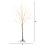 Nearly Natural 6-ft Pre-Lit Artificial White Birch Tree with 300 Warm White LED Lights (T4910)~#|#~743A1027-3C1F-4AFF-983B54140D90958B_sc7