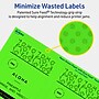 Avery Laser/Inkjet Multipurpose Rectangle Labels, 5" x 3.5", Neon Green, 40/Pack (94256)~#|#~743C7538-135F-4ED5-B0878B9246D3DDA8_sc7