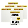 Post-it Super Sticky Wall Easel Pad, 25" x 30", 20 Sheets/Pad, 6 Pads/Pack (559-VAD20-6PK)~#|#~743E6A4E-5B64-44FB-840C602CD4B5343D_sc7