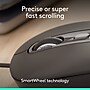 Logitech Signature Wired M520 L for Business Curved Ambidextrous Optical USB Mouse, Graphite (910-007497)~#|#~7442CADE-8801-4B95-BA6AC3D5331FCA1C_sc7