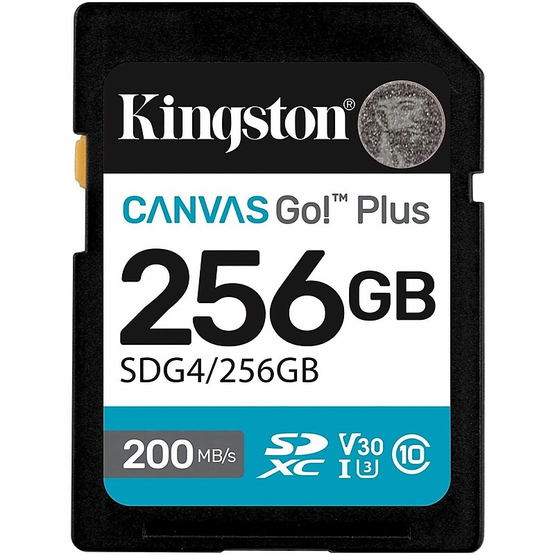 Kingston Canvas Go Plus SDXC Card 256GB image 1