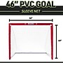 Franklin Floor Hockey Goal, Red/White (W15103)~#|#~7454D79F-64E7-46D2-AC4E39484CD5E402_sc7