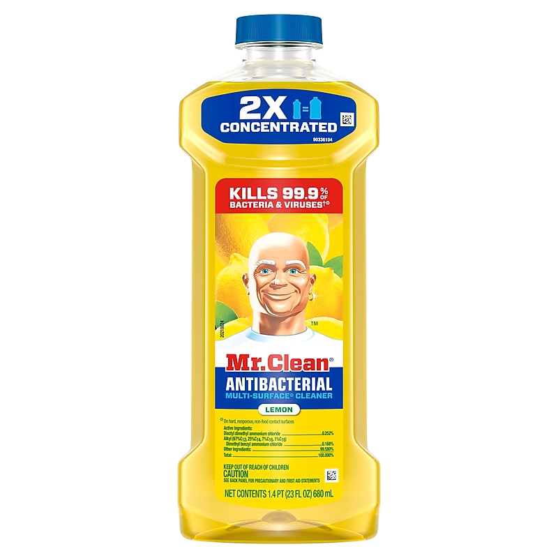Mr. Clean Antibacterial Multi-Surface Cleaner, Lemon Scent, 23 fl. oz. (11292) image 1