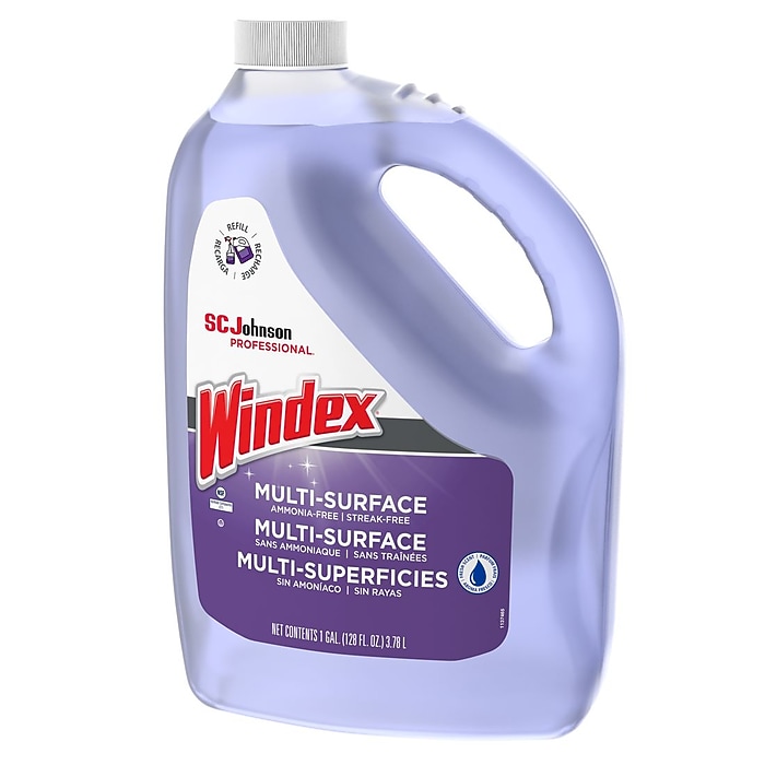 Windex Non-Ammoniated Multi-Purpose Cleaner, 128 oz. (697262