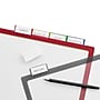 Staples Better Print & Apply Label Plastic Divider, 5 Tabs, Assorted Colors, 1 Set (23279-CC)~#|#~745EB1A2-E22F-4C06-9FD5A34BA3E39EC2_sc7