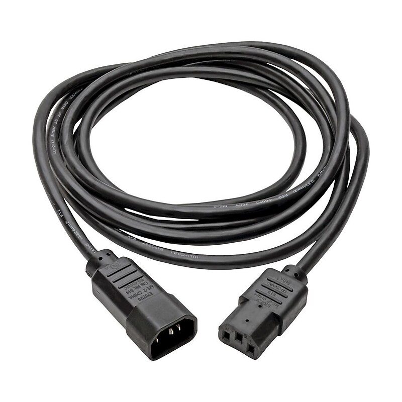 Tripp Lite P004-015 15' Power Extension Cord, Black (TB5516) image 1