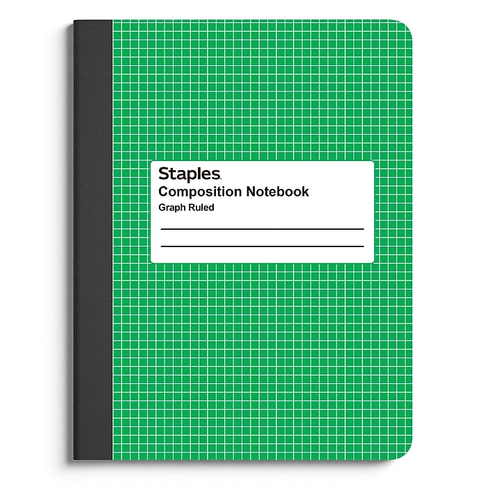 Staples® Composition Notebook, 7.5