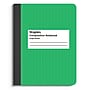 Staples® Composition Notebook, 7.5" x 9.75", Graph Ruled, 80 Sheets, Green/White (ST55068C)~#|#~746161D6-9990-48A6-A6F7577067FBE5CA_sc7