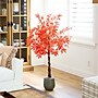 Nearly Natural 4' Autumn Vibrant Maple Artificial Fall Tree (T4831)~#|#~746225D6-21D7-4D1D-9786F7574755B7EF_sc7