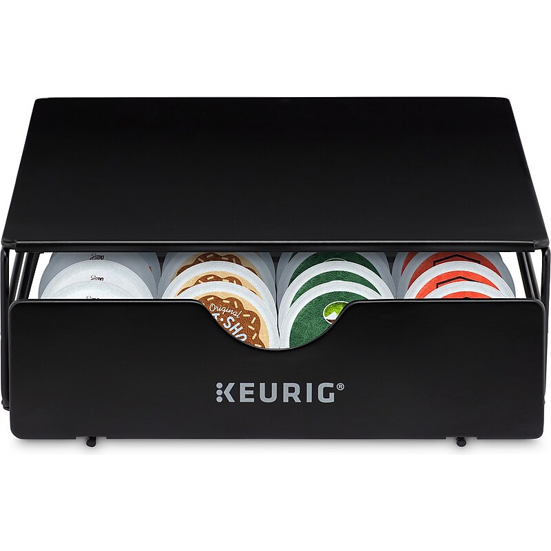 Keurig Coffee Slim Storage Drawer, 24-Pod Capacity, Black (5000199362) image 1