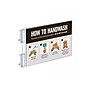 Azar Sign Holder, 11" x "8.5", Horizontal, Wall Mounted, Clear Acrylic, 10/Pack (103315)~#|#~7469C9E3-4757-4866-B6530CCEC2E42102_sc7