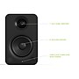 Kanto YU KTYU 140W Indoor Self Speaker, Black~#|#~746A1D48-BFDC-4FD1-9F77384C5D0FAEC5_sc7
