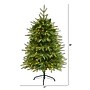Nearly Natural Vancouver Fir Natural Look Artificial Christmas Tree, 4' (T1651)~#|#~746CF37E-BFCB-4AEA-B782CB01FC7ACD93_sc7
