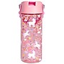 Elemental Splash Pop Plastic Water Bottle, 18 oz., Pink Unicorn (EMLETR18UN24P)~#|#~746DBEC8-CC35-4FCB-92CE05635D762764_sc7