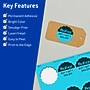 Avery Scalloped Decorative Edge Multipurpose Labels, 2.5" Dia., Bright Blue, 90/Pack (94516)~#|#~74735D85-6087-42EC-BCFDE1DDBC48F27E_sc7