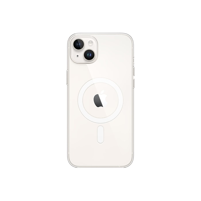 Apple MagSafe Phone Case for iPhone 14 Plus, Clear (MPU43ZM