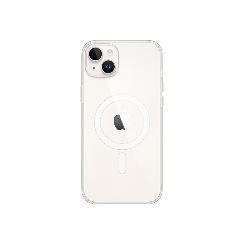 Apple MagSafe Phone Case for iPhone 14 Plus, Clear (MPU43ZM/A) image 1