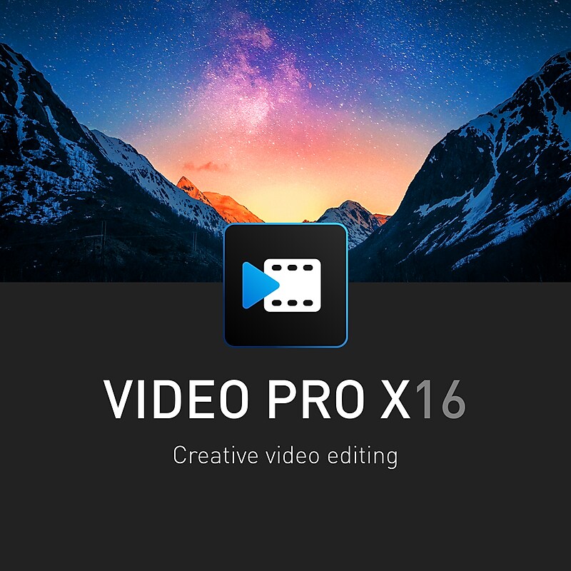 Magix Video Pro X 16 for 1 User, Windows 10 & 11, Download (639191550874) image 1
