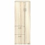 Lorell Essentials Series 65.5" Storage Cabinet With 2‑Shelves, 2‑Drawers, Modern Elm (LLR66338)~#|#~7480D794-6E58-4C24-8096F0FC8A1FE481_sc7