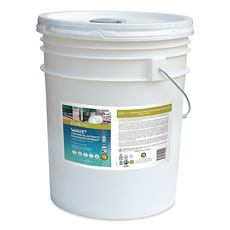 ECOS PRO Wave Dishwasher Detergent Liquid, Free & Clear, 5 gal. (PL9440/05) image 1