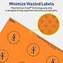Avery Laser/Inkjet Multipurpose Circle Labels, 2.25" Dia., Bright Orange, 960/Box (94510)~#|#~74844267-7837-4B45-854320DCAFCA86FE_sc7