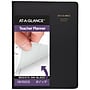 AT-A-GLANCE 8.25" x 10.88" Weekly Teacher's Planner, Faux Leather Cover, Black (80-155-05)~#|#~74857C28-120F-4BF6-B3BDB297E416265C_sc7