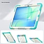 SaharaCase Raider Series TPU 13.1" Heavy Duty Case with Hand Strap for S10 FE+, Iridescent Blue (TB00472)~#|#~7487C9ED-FE11-43E3-ABE02FD0E951E3A7_sc7