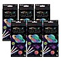 Bazic Metallic Colored Pencils, Assorted Colors, 12/Pack, 6 Packs/Bundle (BAZ735-6)~#|#~748A5EF0-441A-4600-9B5334051C8A2FE2_sc7