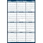 2026-2027 House of Doolittle 24" x 37" Academic Yearly Dry Erase Wall Calendar, Reversible, Blue (395-27)~#|#~749B3F6A-11EE-4E34-9F19766D2A4B80DB_sc7