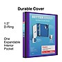 Staples 1 1/2" 3-Ring Better Binder, Purple (19061)~#|#~749D357B-E69C-4DB4-B2E35700B809FCA4_sc7