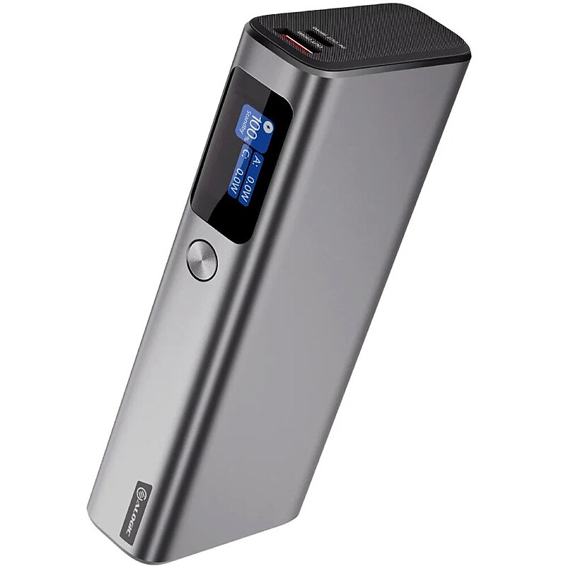Alogic Ruck USB-A/USB-C Power Bank, 130W, 20000 mAh, Silver (R20KPB130W) image 1