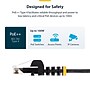 StarTech 1 ft. Slim Cat6 Ethernet Cable, 28AWG, Blue, 10/Pack (N6PAT1BLS10PK)~#|#~749D7288-1C80-4E65-91D60A2ABA2E7FC0_sc7