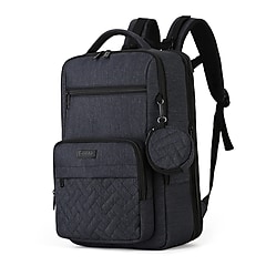 amazon sosoon laptop backpack Sosoon Laptop Backpack, Business Laptop Backpack with USB Charging Port,  Water Resistant Large Compartment College School Computer Bag for Men and  Women for 15.6 inch Laptop and Notebook, Coffee