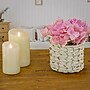 National Tree Company 10" Mixed Mauve Hydrangea Bouquet in White Basket (MT81-1326GMMV-1)~#|#~74A1A201-9170-4E4C-8595DA917E02929A_sc7