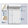 Better Office Activity Log Notepad, 8.5" x 11", Project-Ruled, White/Black, 50 Sheets/Pad (25826)~#|#~74A21C87-D9B9-4918-80FE8FDFAF81324B_sc7