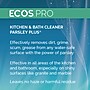 ECOS PRO Parsley Plus Kitchen & Bathroom Cleaner Spray Bottle, 32 oz., 6/Carton (EOPPL97466)~#|#~74A4033F-B3CF-4D1D-984481838E1E9CF0_sc7