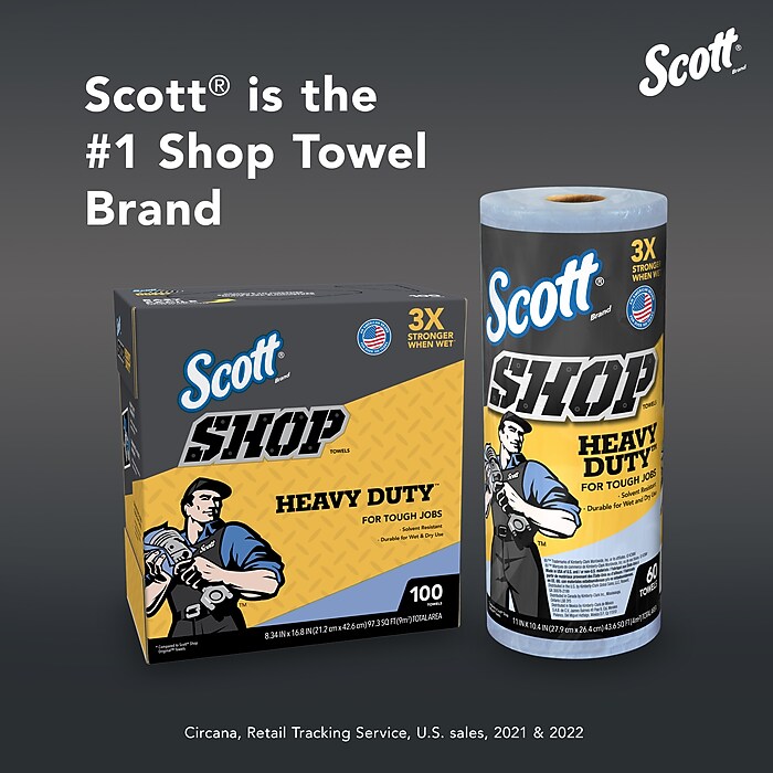Scott Shop Towels Heavy Duty, 10.4