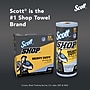 Scott Shop Towels Heavy Duty, 10.4" x 11", Blue, 60 Sheets/Roll, 12 Rolls/Carton (32992)~#|#~74A60AFB-3E19-4E0F-983CD7F37E9A07EB_sc7