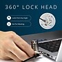 Kensington Universal 3-in-1 2.0 Combination Laptop Lock, 6ft. (K63394WW)~#|#~74A7B8FD-3836-49A2-ADB933F226AF6213_sc7