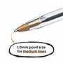 BIC Cristal Ballpoint Pens, Medium Point, Red Ink, Dozen (10128/MS11RD)~#|#~74B0EDBB-B270-400D-AC17C2CC96850406_sc7