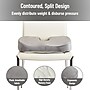 Mind Reader Memory Foam Office Chair Ergonomic Orthopedic Cushion, Gray (SEACUSH-GRY)~#|#~74BBE6C2-C8DB-4622-926F47E456356E5D_sc7