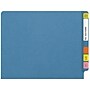 Medical Arts Press Reinforced End Tab File Folder, Straight Cut, Letter-Size, Blue, 50/Box (S-01601-BLU)~#|#~74C19173-38DC-4EBF-83CCC64C91DA60B3_sc7